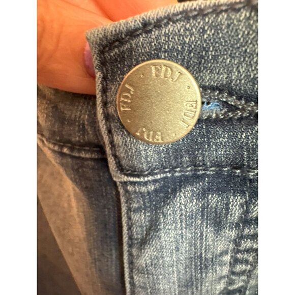 NWT FDJ Wide Leg Jean Women 4 Stretch Denim Sustainable Eco-Friendly Casual Wear - Picture 9 of 11